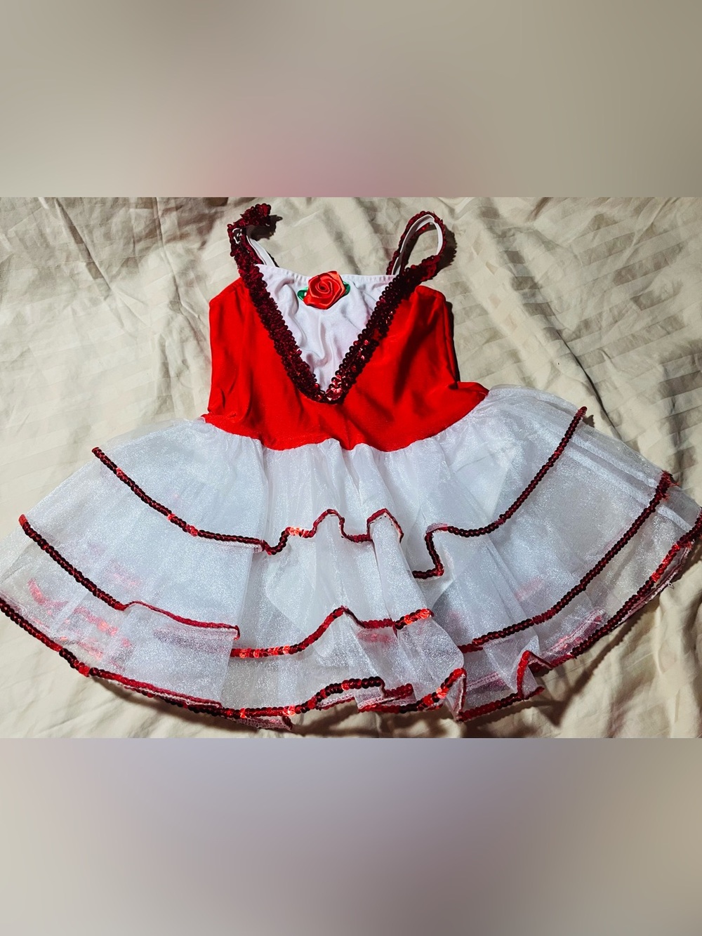 Rose dance costume